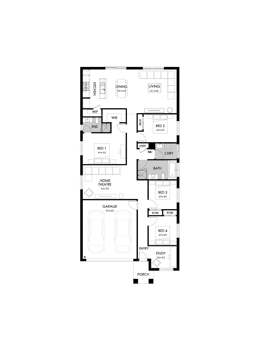22  Floor Floorplan (Standard)