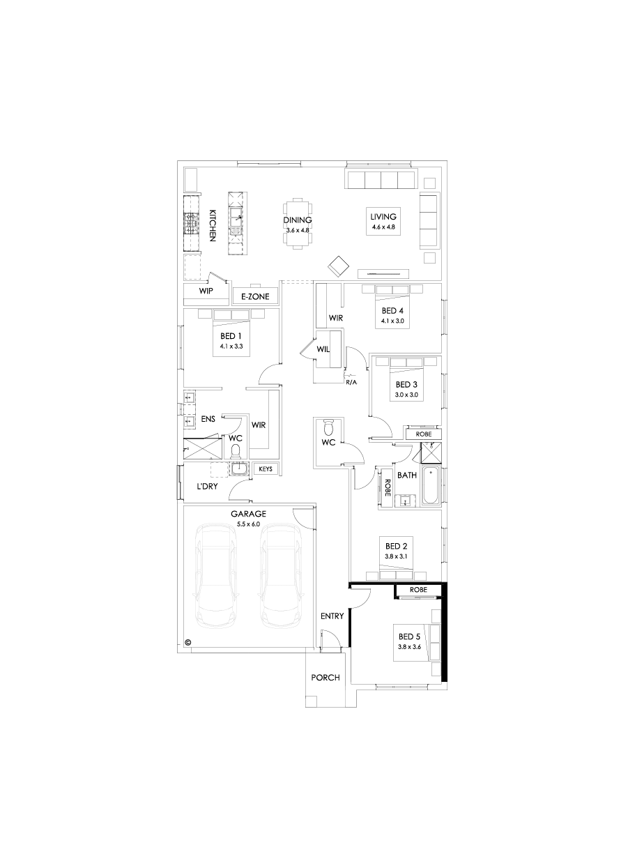 27  Floor Floorplan (5th bedroom)