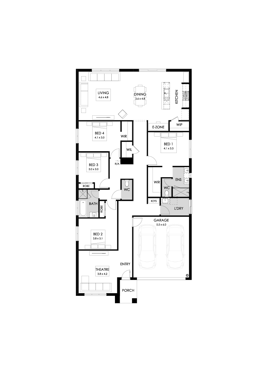 27  Floor Floorplan (Standard - Flipped)