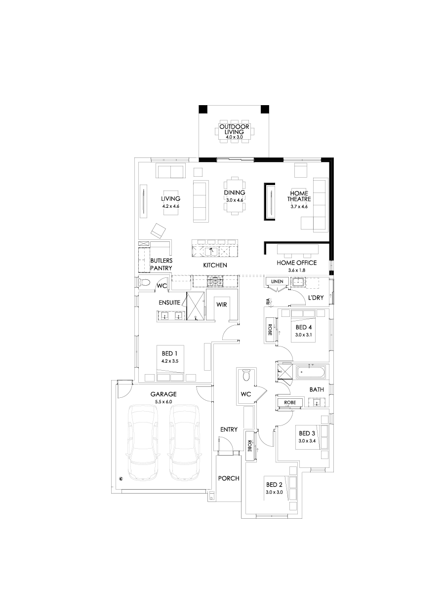 25  Floor Floorplan (Outdoor living)