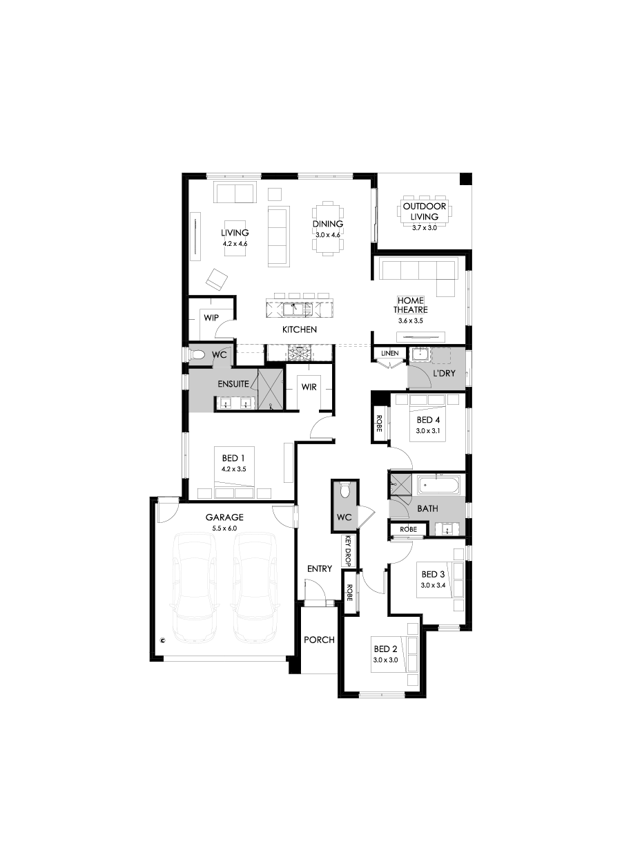 25  Floor Floorplan (Standard)