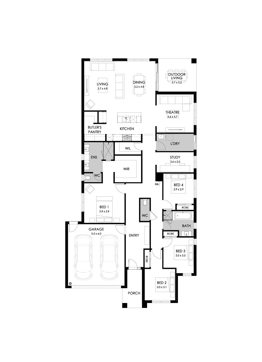 29  Floor Floorplan (Standard)