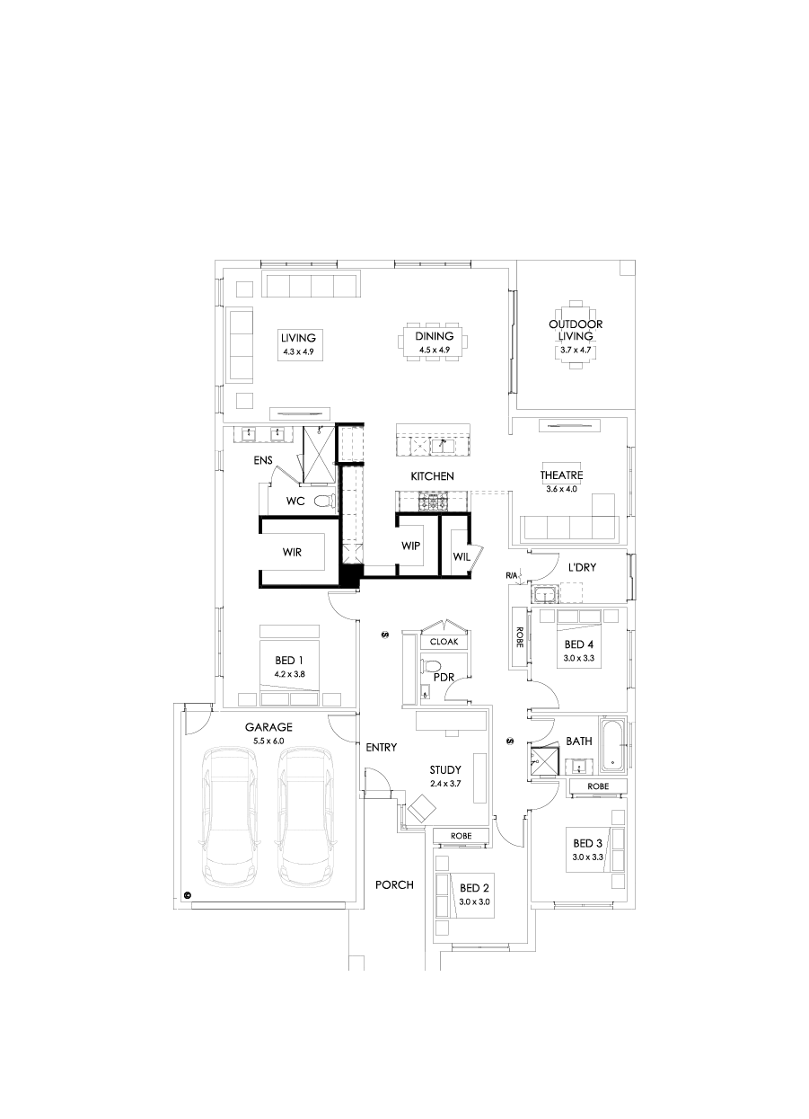 31  Floor Floorplan (Alternate kitchen)