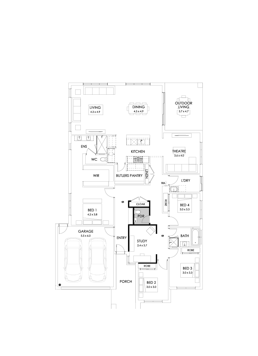 31  Floor Floorplan (Alternate Study)