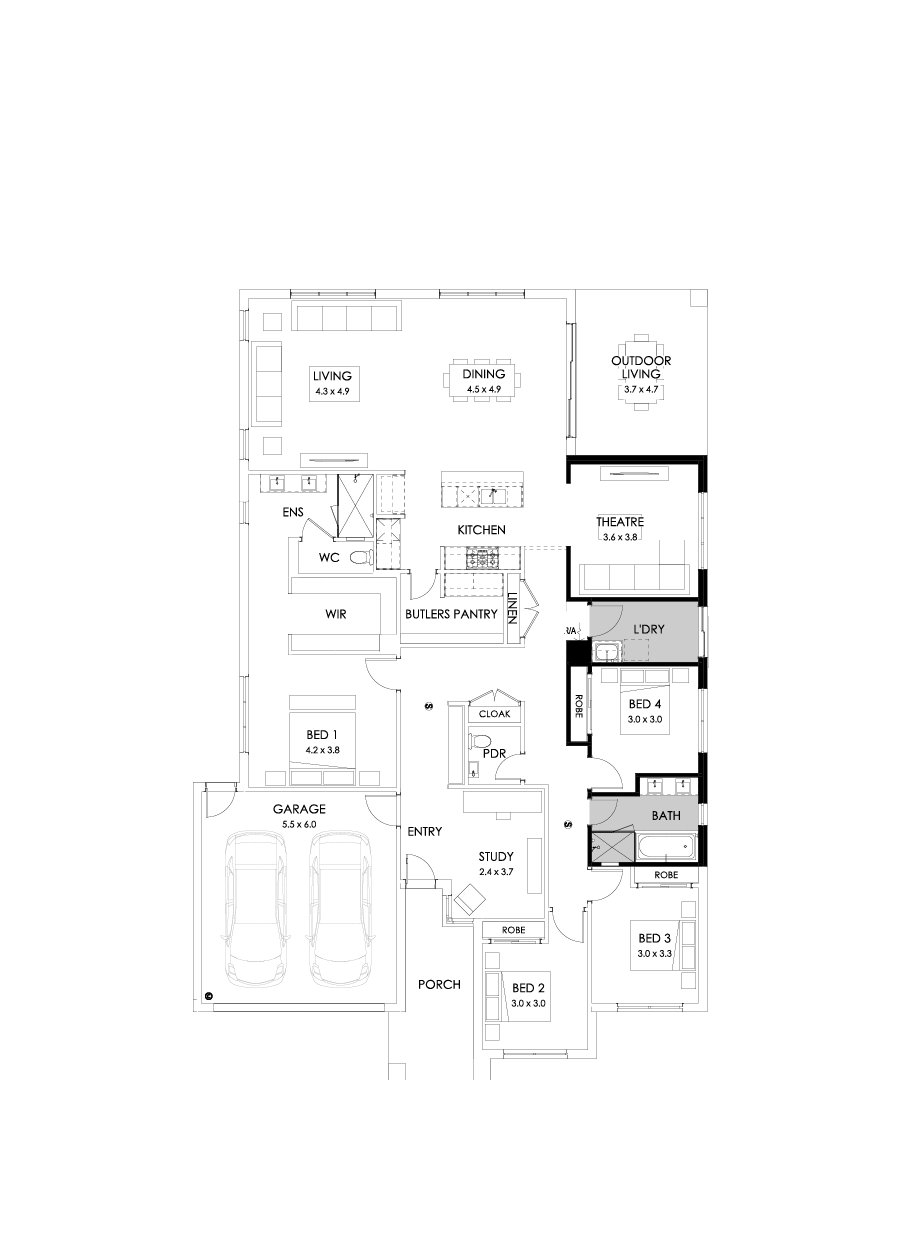 31  Floor Floorplan (Bathroom upgrade)