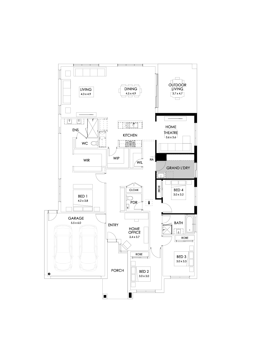31  Floor Floorplan (Grand laundry)