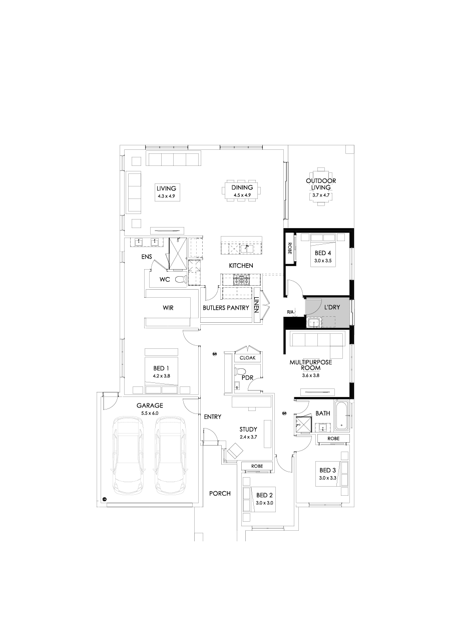31  Floor Floorplan (Multipurpose room)