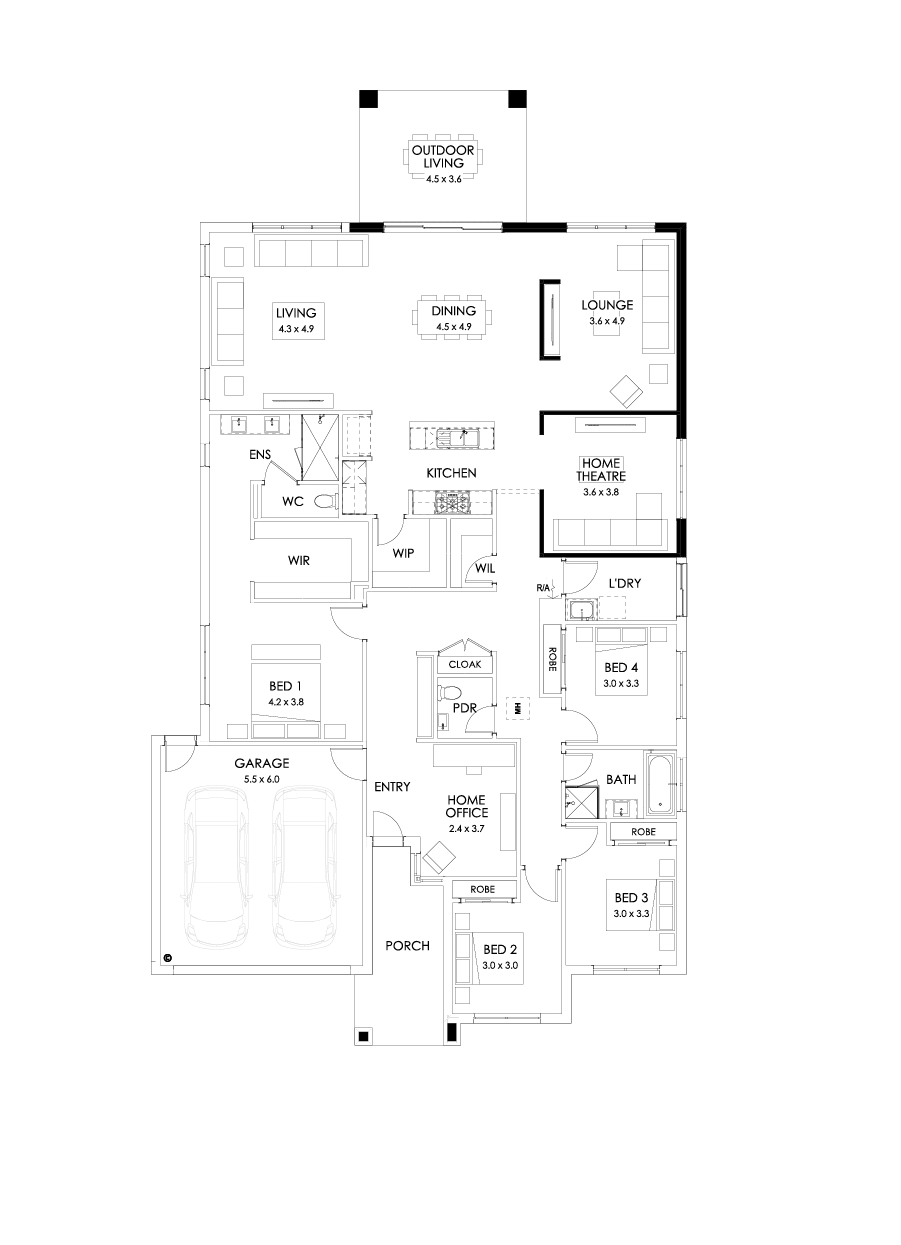 31  Floor Floorplan (Outdoor living)
