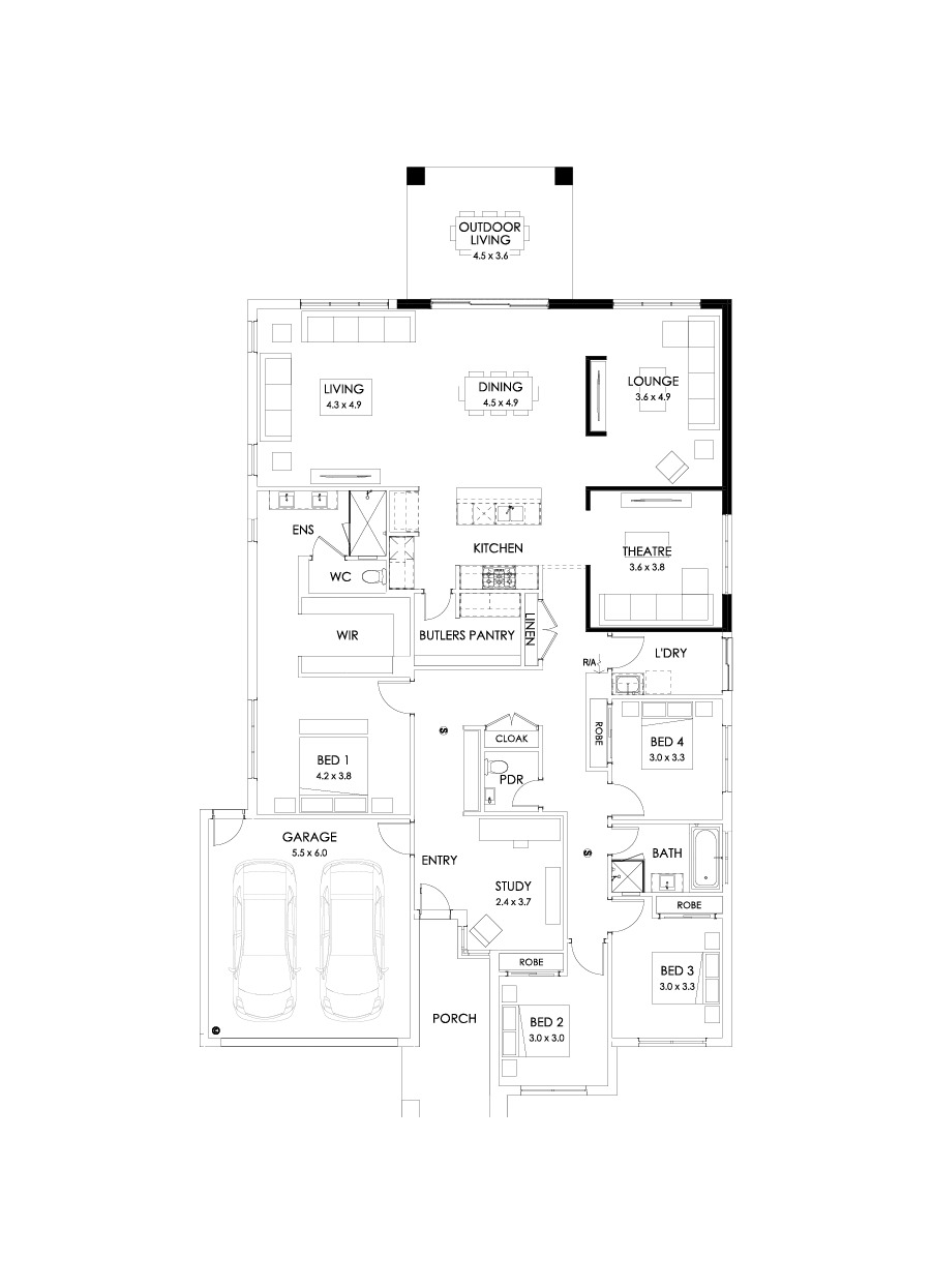 31  Floor Floorplan (Outdoor living)