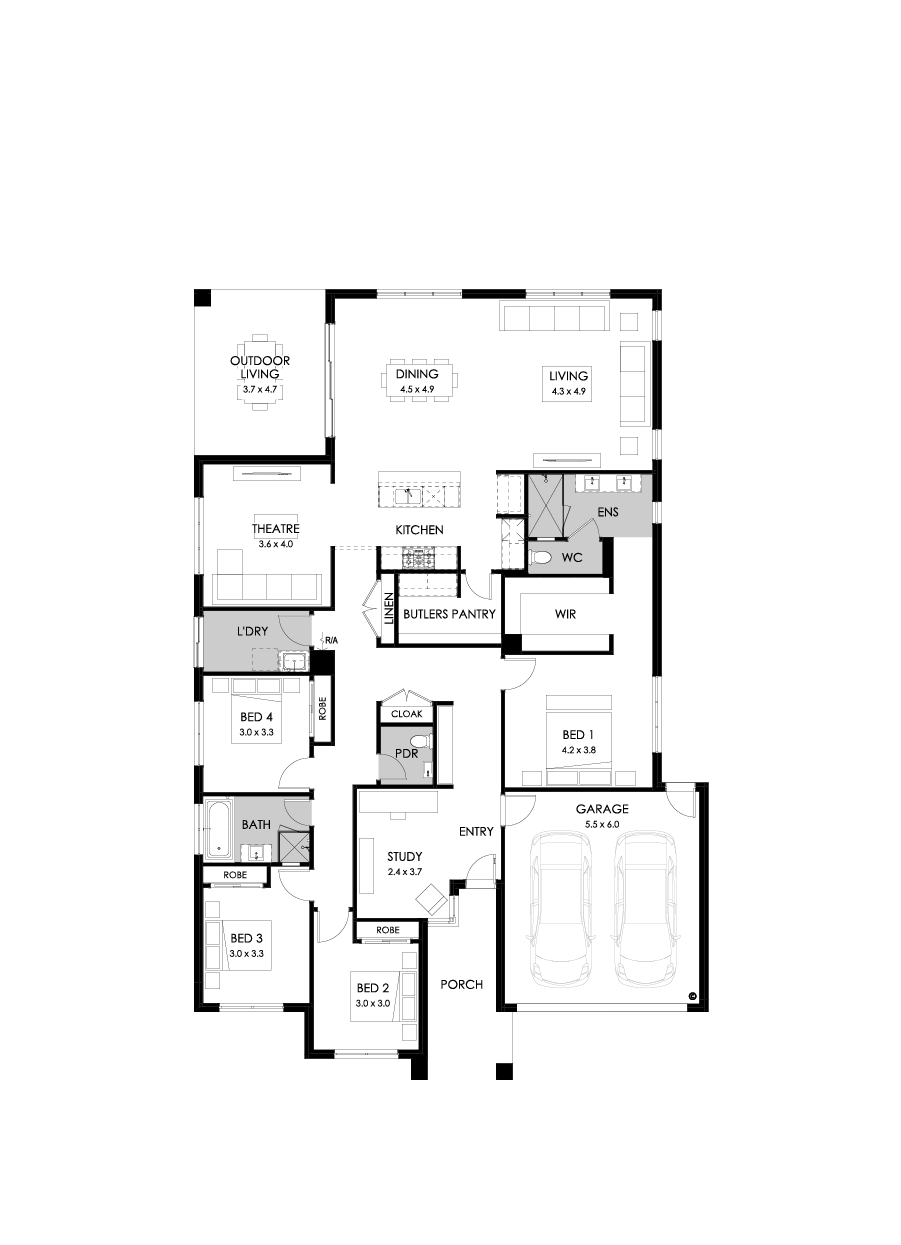 31  Floor Floorplan (Standard - Flipped)