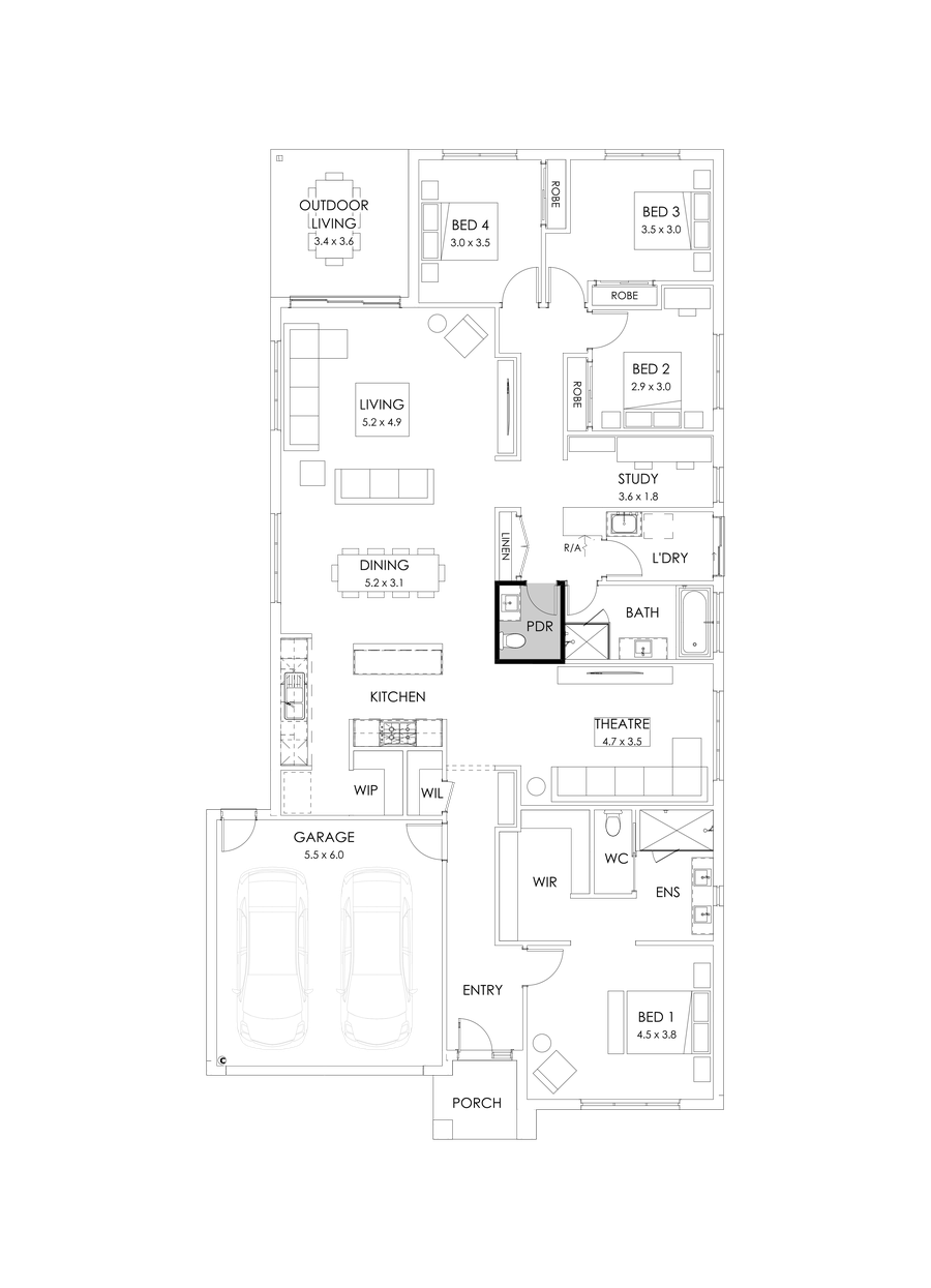 29  Floor Floorplan (Powder room)