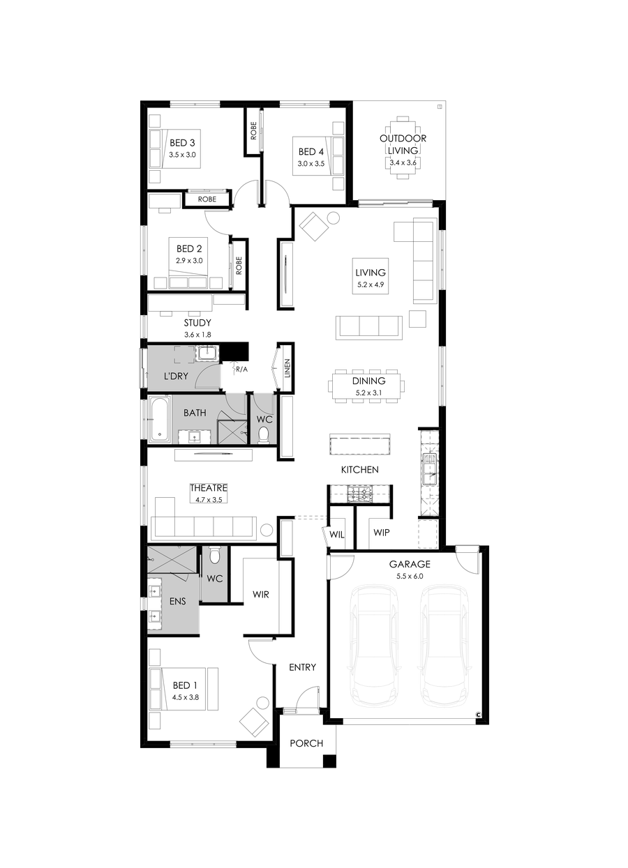 29  Floor Floorplan (Standard  - Flipped)