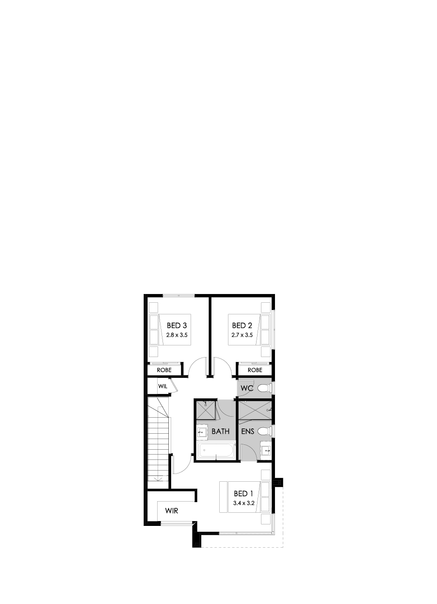 18c First Floor Floorplan (Standard)