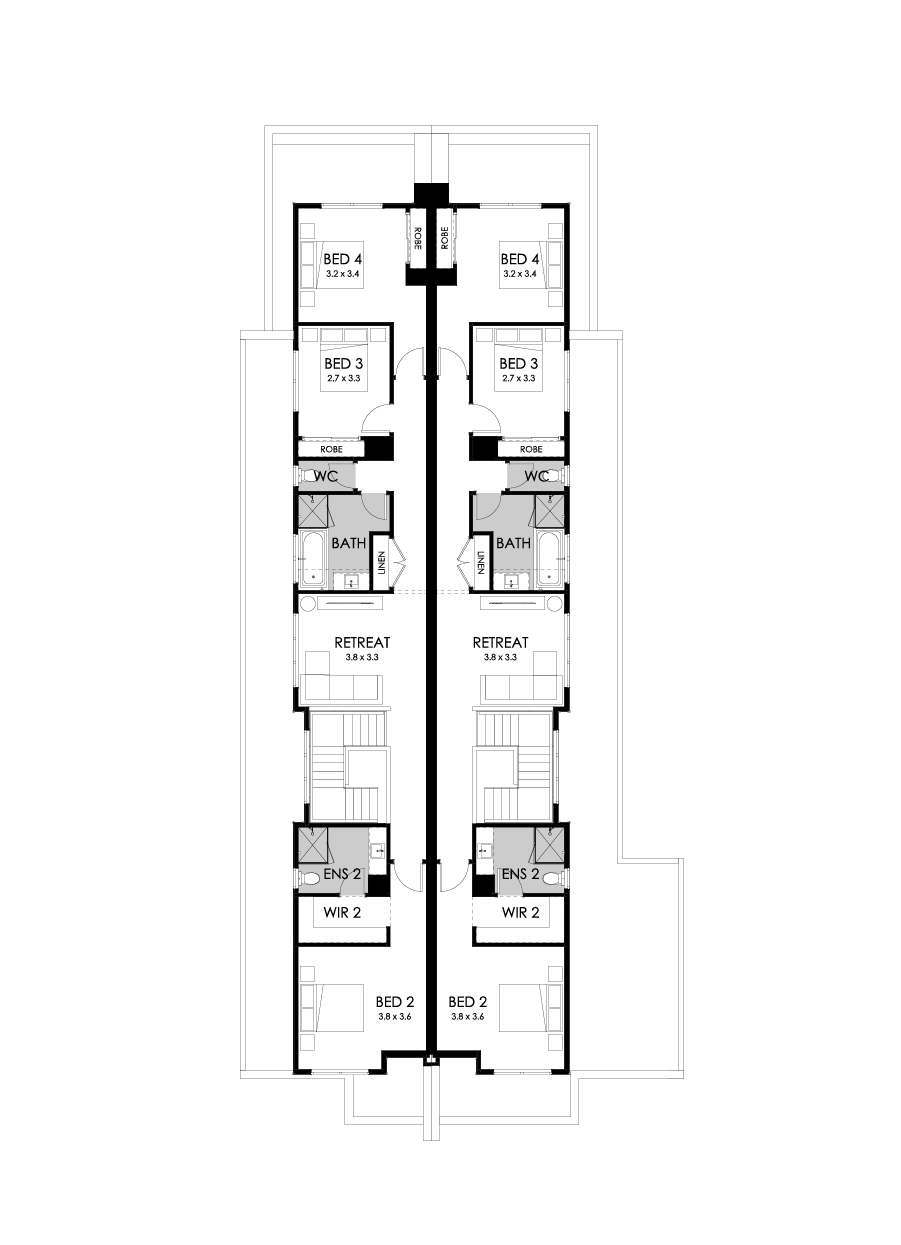 28 & 28 First Floor Floorplan (Standard)