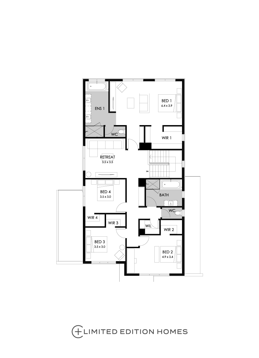 36 First Floor Floorplan (Standard)
