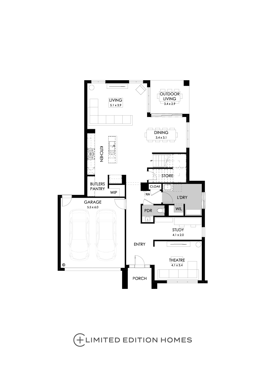 36 Ground Floor Floorplan (Standard)