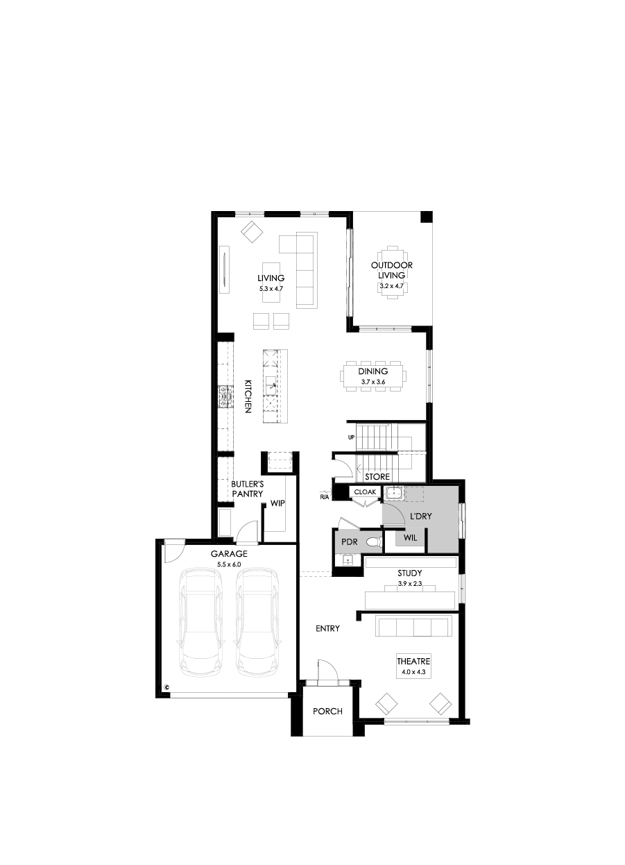 41 Ground Floor Floorplan (Standard)