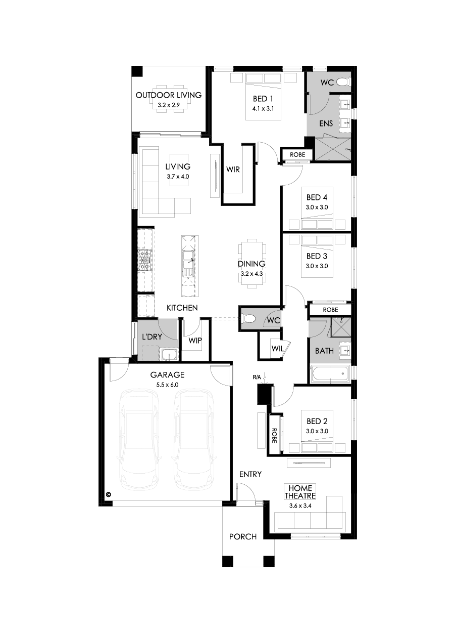 23  Floor Floorplan (Standard)