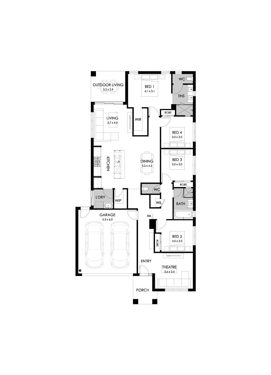 23  Floor Floorplan (Standard)