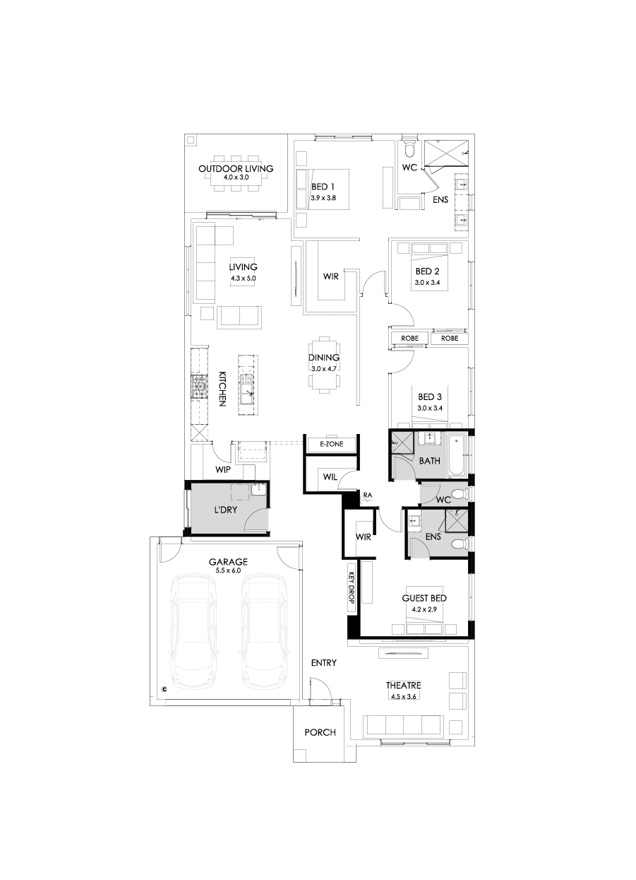 29  Floor Floorplan (Additional ensuite)