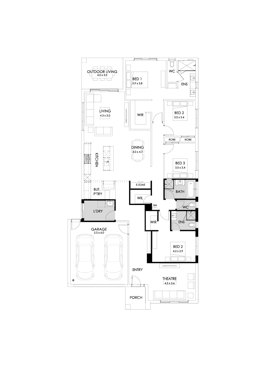 29  Floor Floorplan (Additional ensuite)