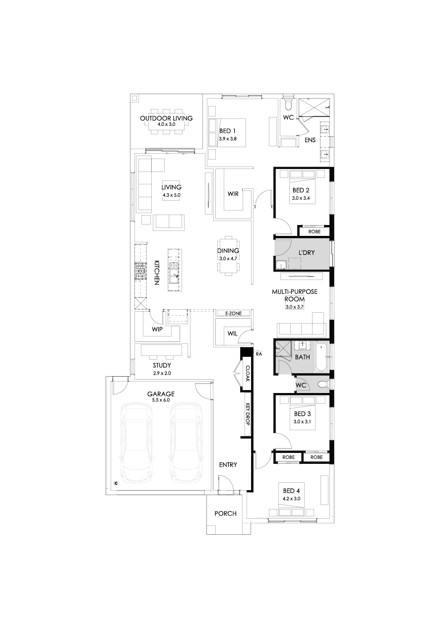 29  Floor Floorplan (Multipurpose room)