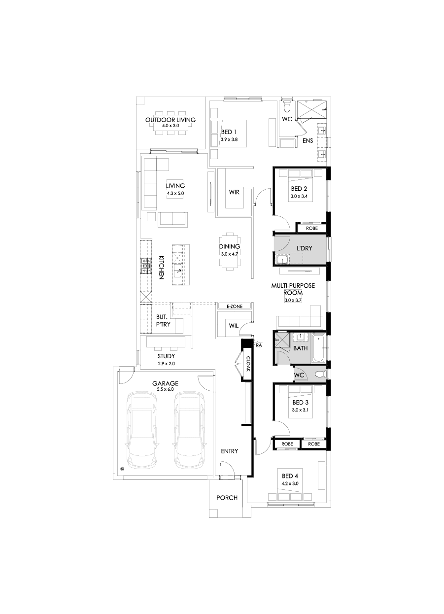 29  Floor Floorplan (Multipurpose room)
