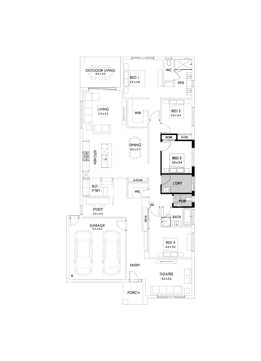 29  Floor Floorplan (Powder room)