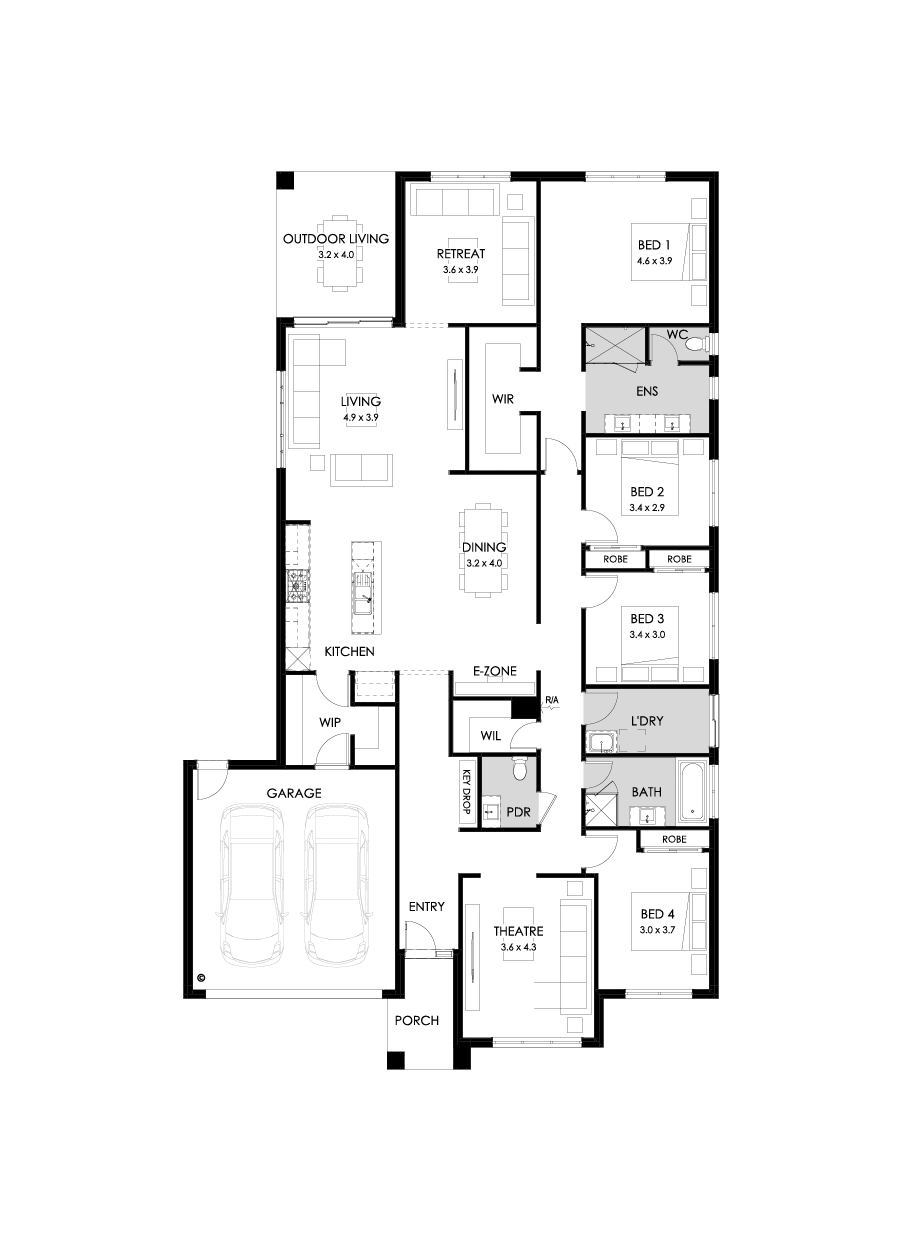 32  Floor Floorplan (Standard)