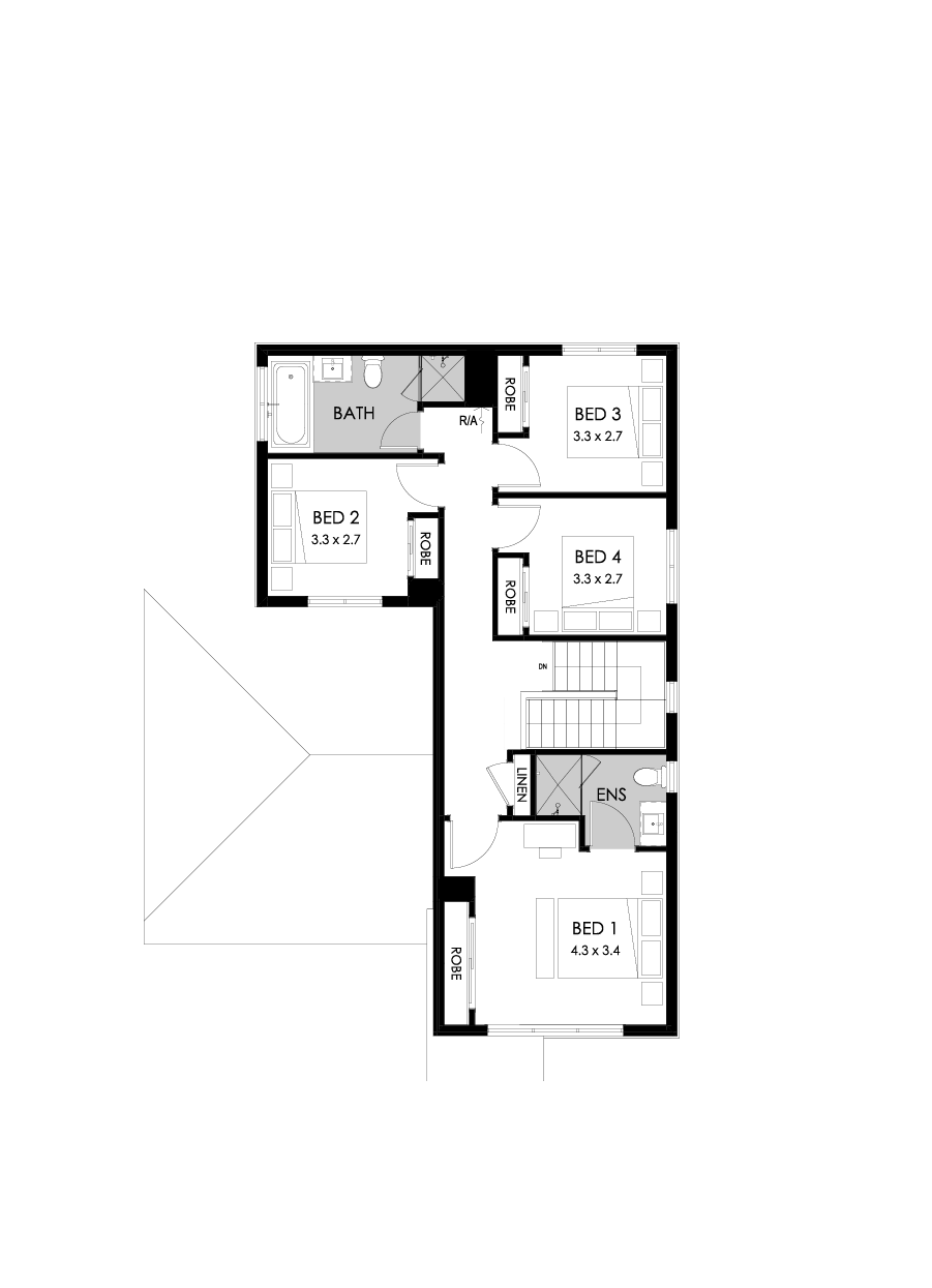 22 First Floor Floorplan (Standard )