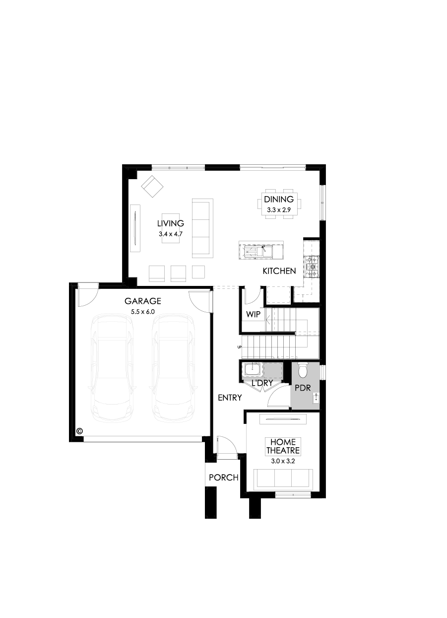 22 Ground Floor Floorplan (Standard )