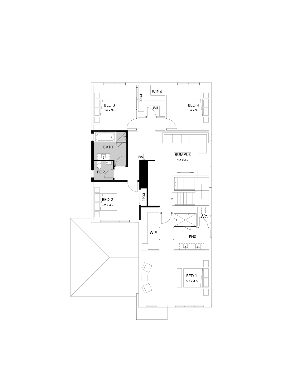 38 First Floor Floorplan (Powder room)