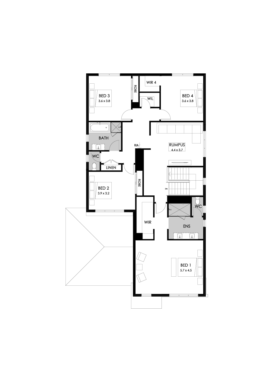 38 First Floor Floorplan (Standard)