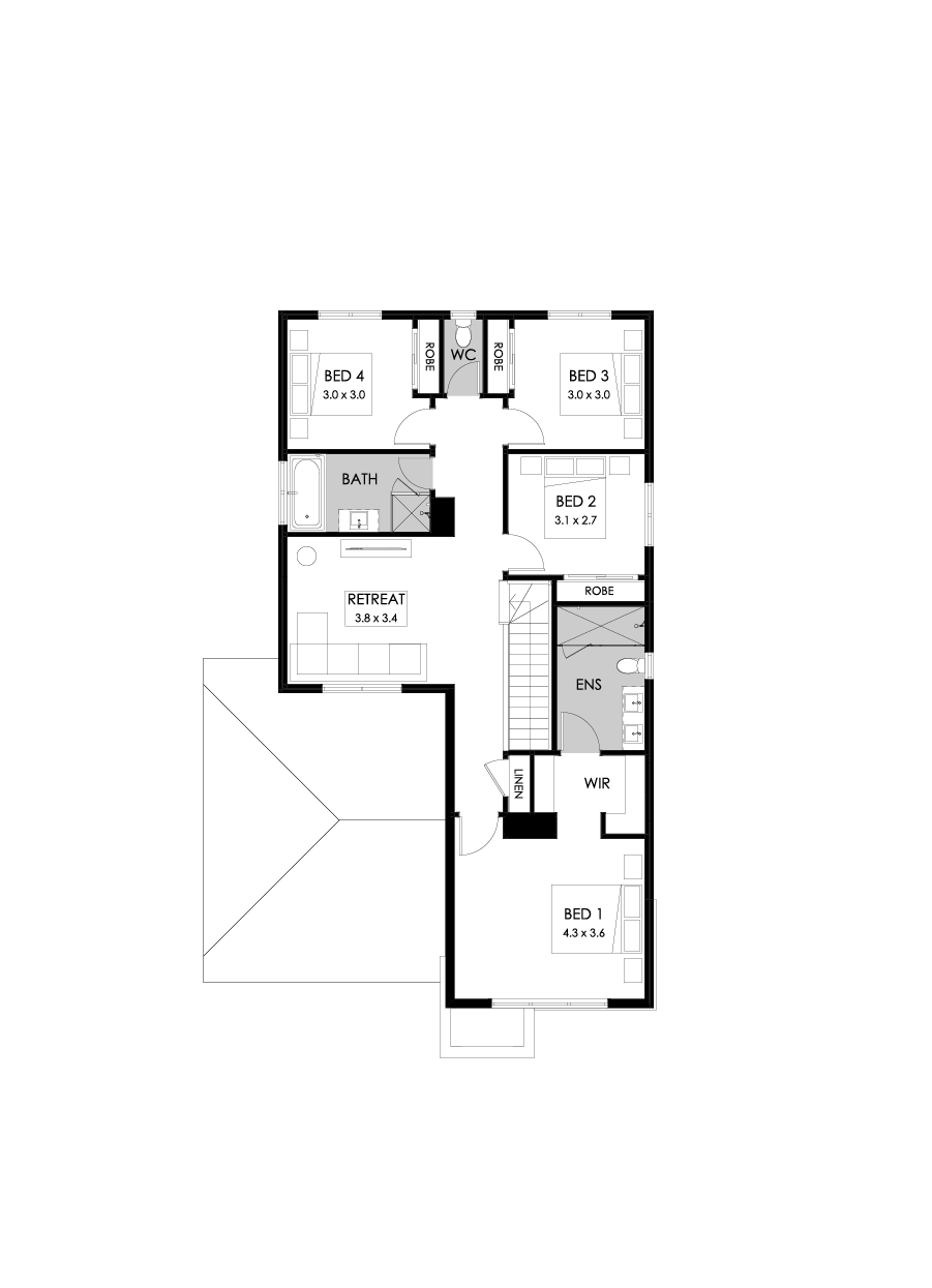 27 First Floor Floorplan (Standard)