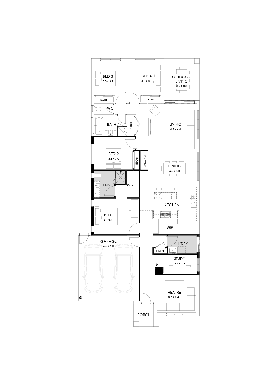 26  Floor Floorplan (Alternate Theatre)
