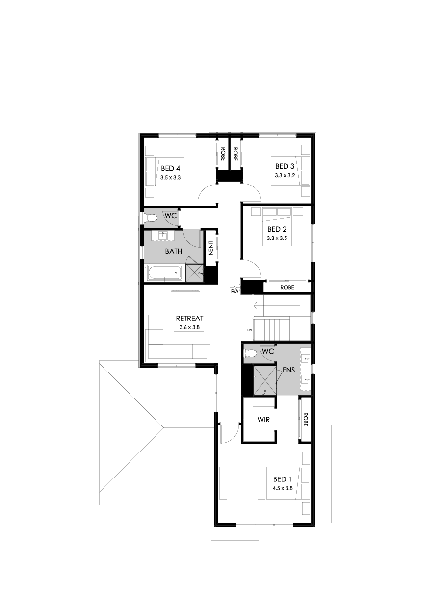 33 First Floor Floorplan (Standard)