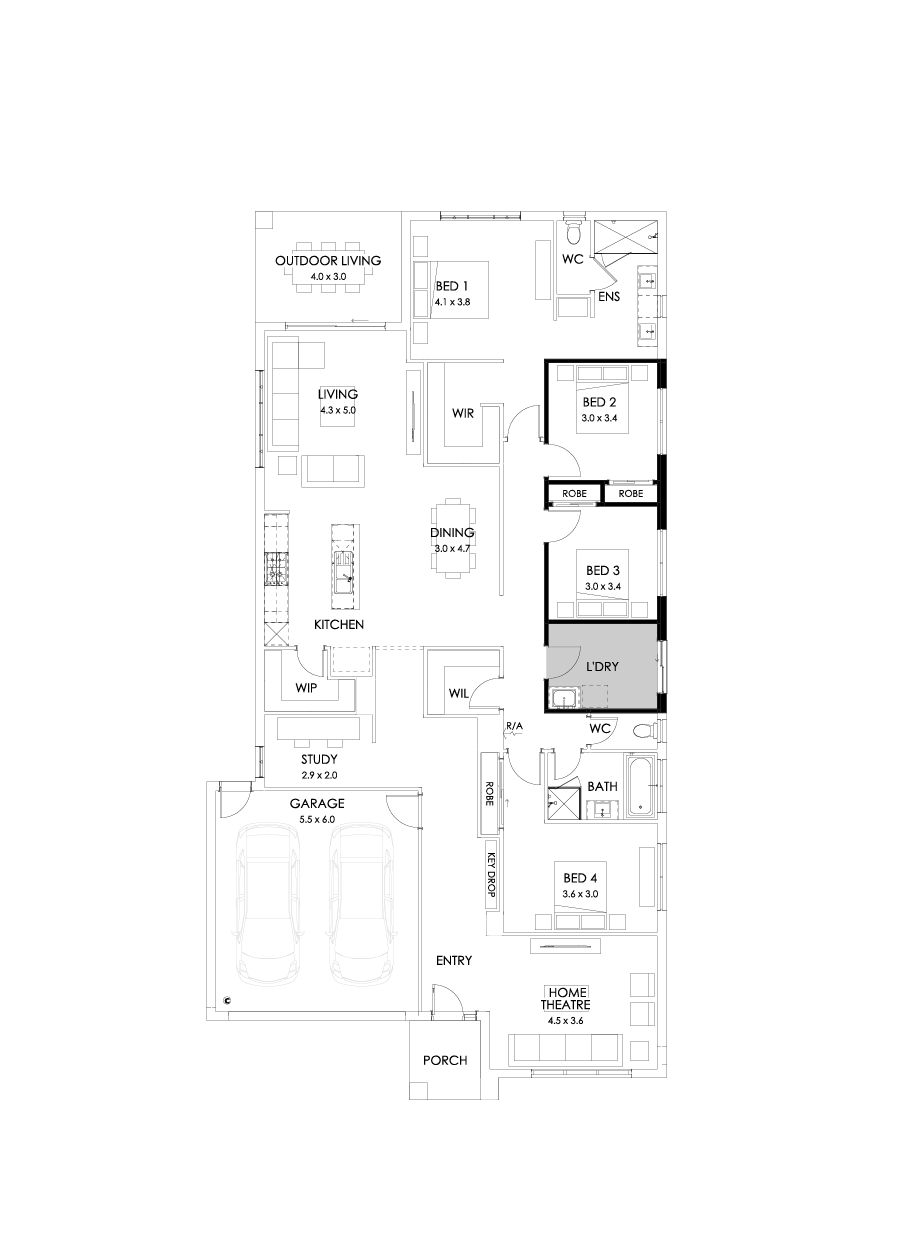 29  Floor Floorplan (Grand laundry)