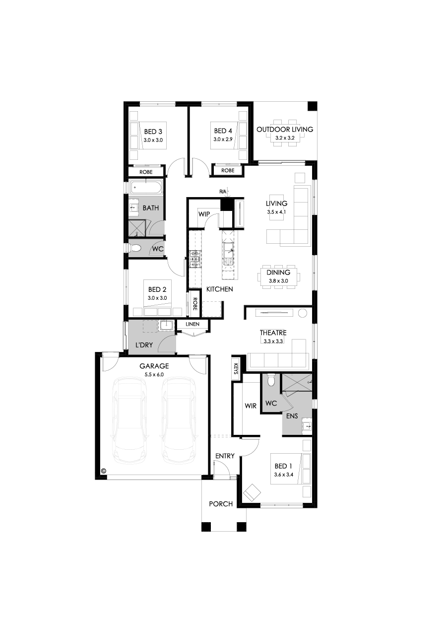 23  Floor Floorplan (Standard)