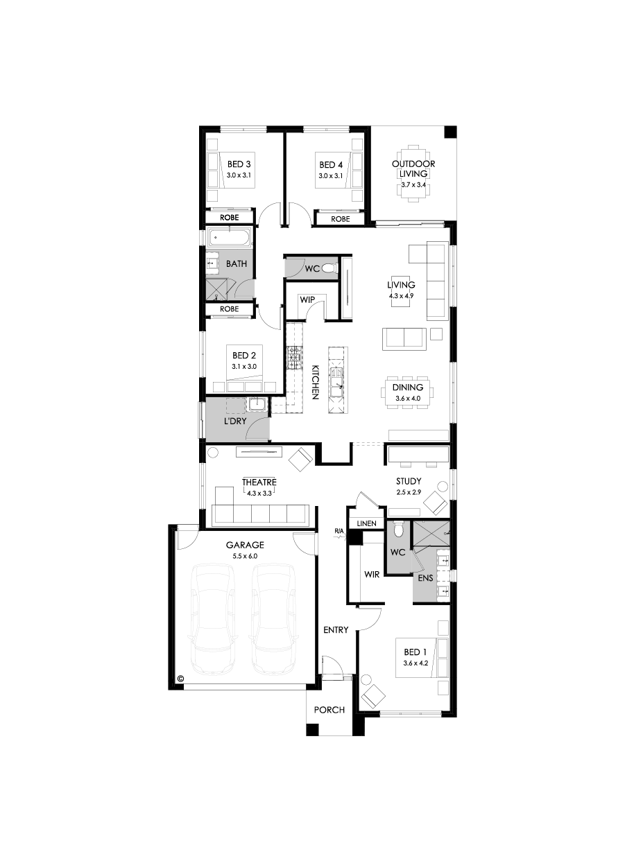 26  Floor Floorplan (Standard)