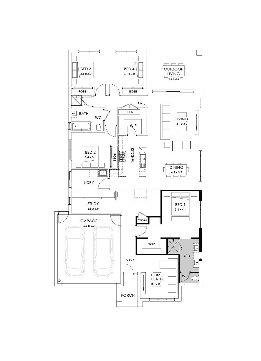 27  Floor Floorplan (Alternate theatre)