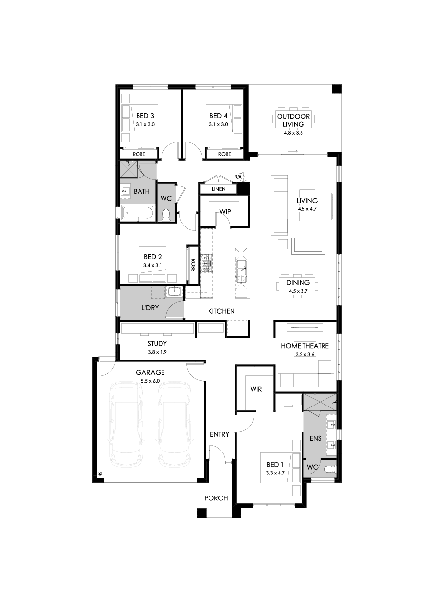 27  Floor Floorplan (Standard)