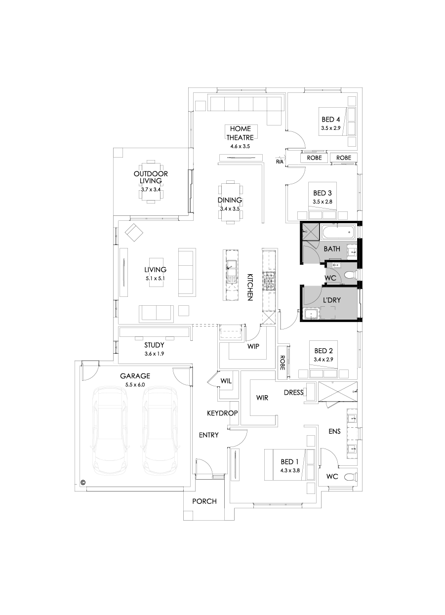 28  Floor Floorplan (Powder room)