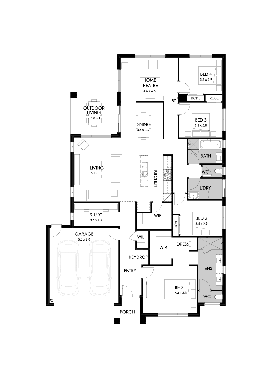 28  Floor Floorplan (Standard)