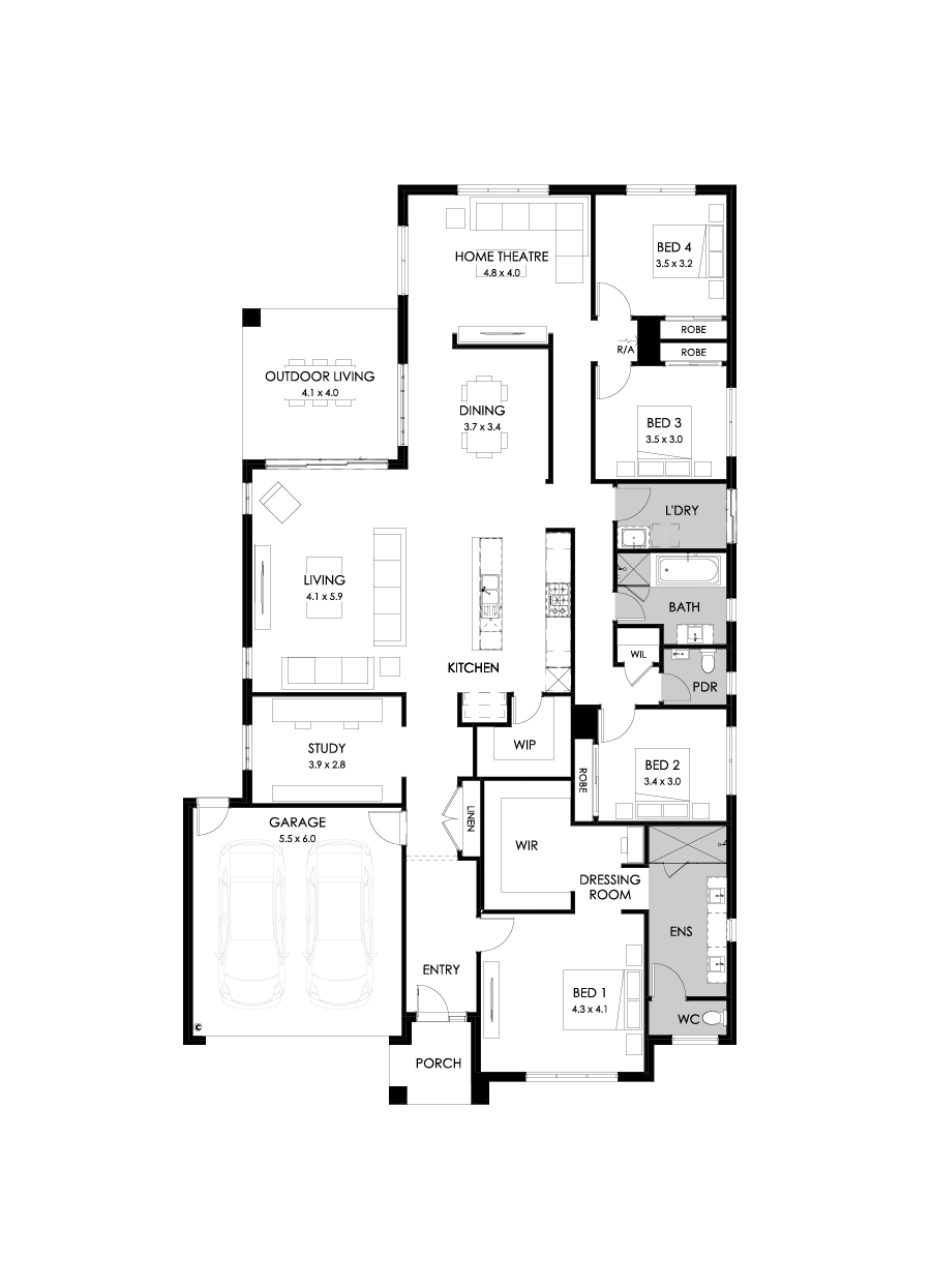 32  Floor Floorplan (Standard)