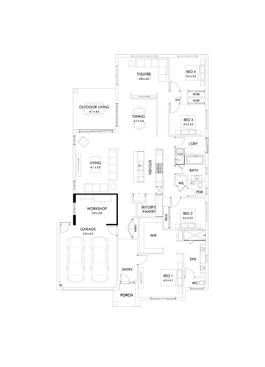 32  Floor Floorplan (Workshop)