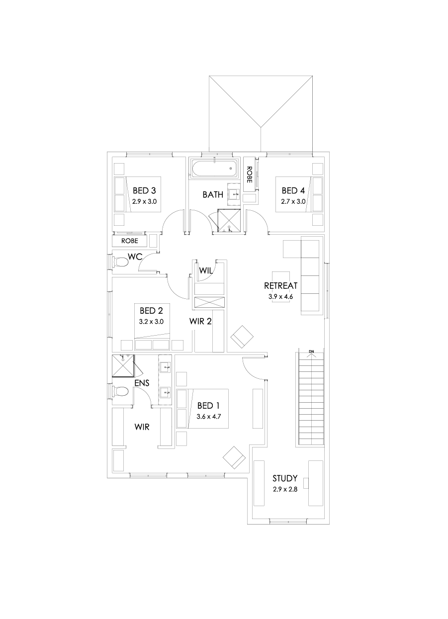 26 First Floor Floorplan (Outdoor living)