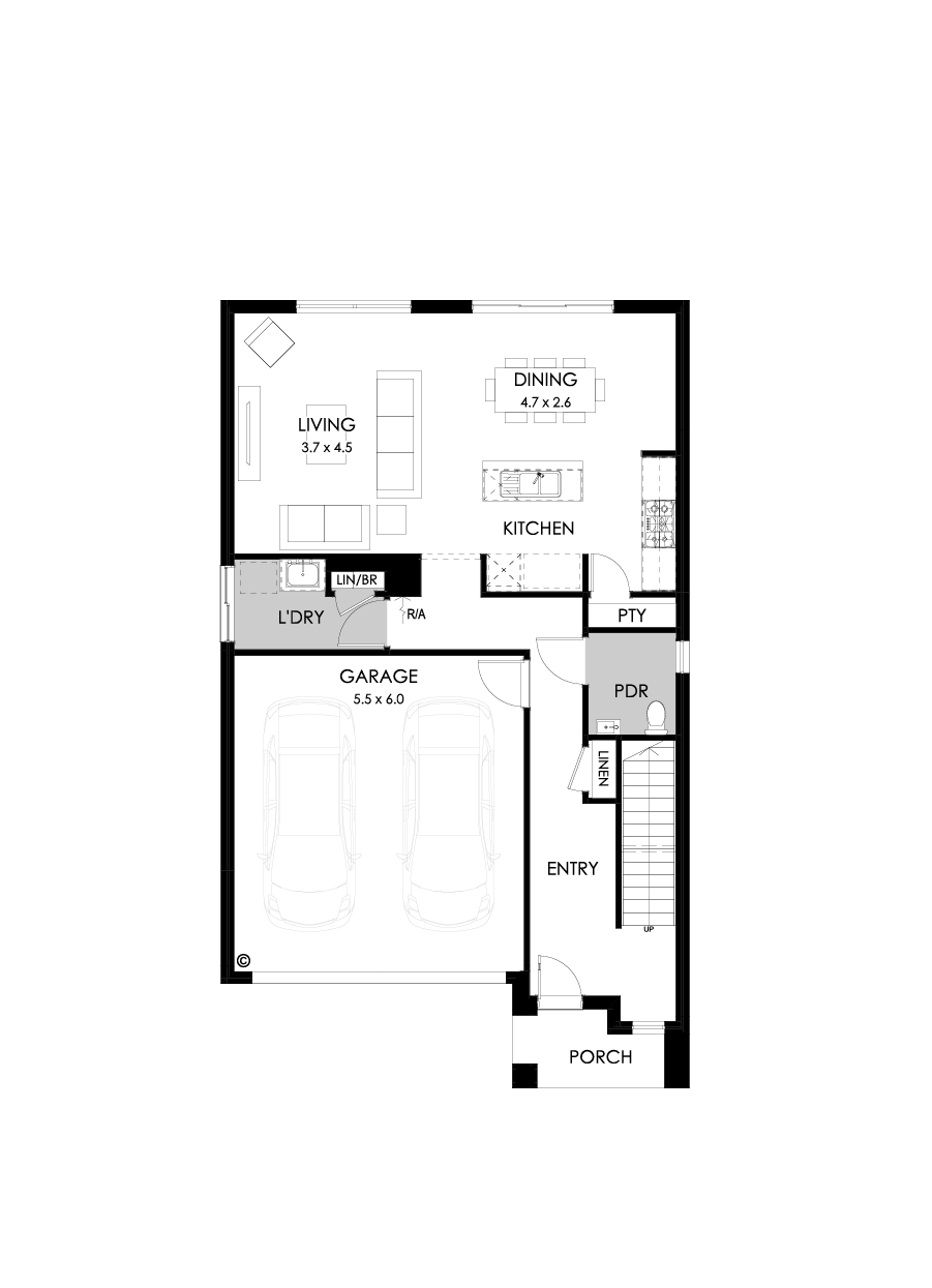 26 Ground Floor Floorplan (Standard)