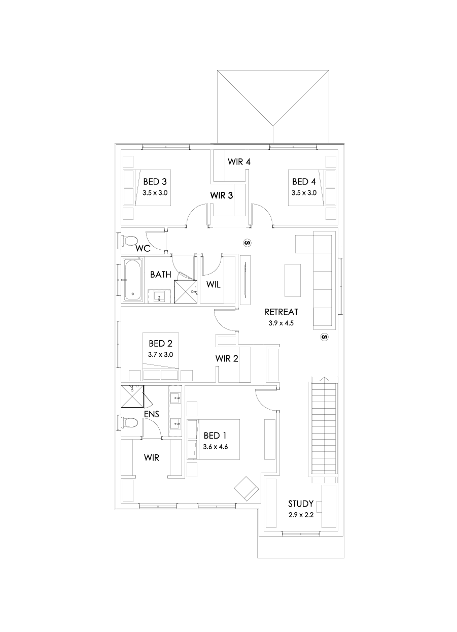 28 First Floor Floorplan (Outdoor Living)