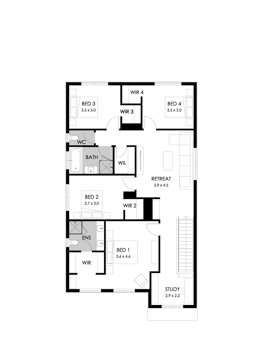 28 First Floor Floorplan (Standard)