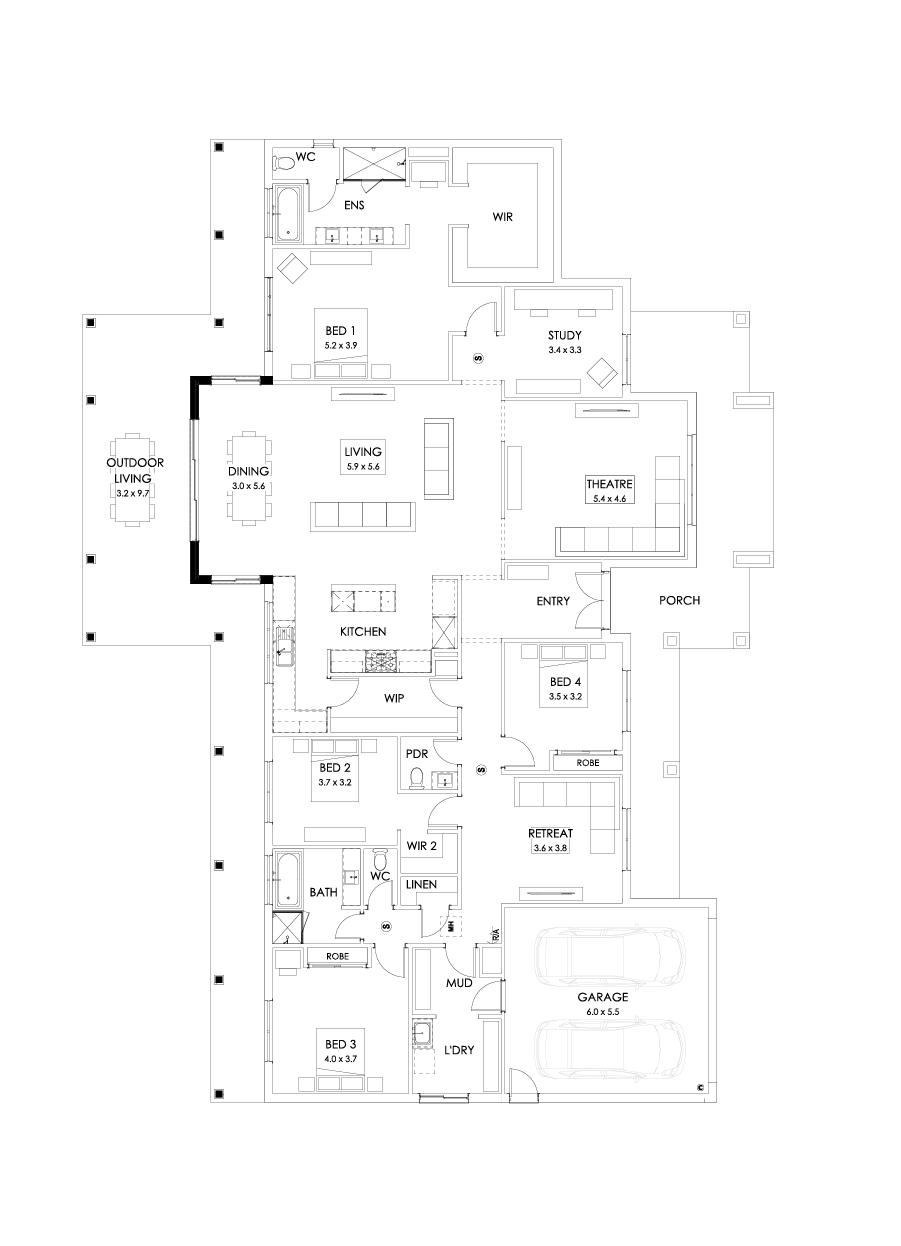 42  Floor Floorplan (Grand outdoor living)